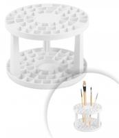 Подставка для кистей белая