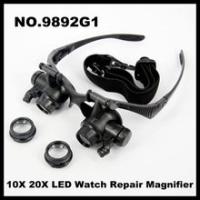 Лупа головная-очки 10x/20x+ подсветка