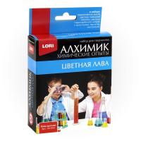 Химические опыты.Лава красная