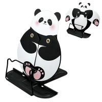 podstavka_dlya_knig_s_derzhatelem_dlya_telefona_kwelt_metallicheskaya_panda_s_podvizhnymi_lapkakmi_2