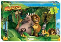Пазлы 35 MAXI "Мадагаскар - 3" (Dreamworks, Мульти)