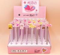 Ручка гел со стир чернилами КОНФЕТКИ синяя