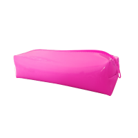 Пенал-косметичка односекционный на молнии МАЛЫЙ, ткань глянец NEON 195/60/50 (20) (К-721, МАЛИНОВЫЙ)