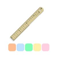 Линейка пластиковая 20 см 