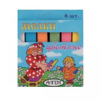 Мел АЛГЕМ 6цв к/к