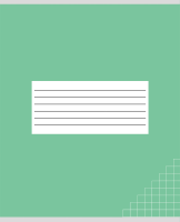 Тетрадь КЛЕТКА 12л. КЛАССИКА БЕЗ СЛОВ-1 (12-3107) цвет.мелов.обл., 1 дизаин в спайке