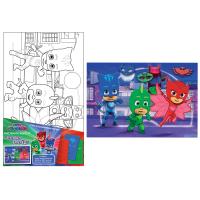 Рисуем по холсту"ТОЛЬКО ВПЕРЕД", ЭВА, PJ MASKS 33254