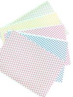 Цветная пористая резина А4 10цв 10л 2мм (ромбик)